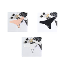 New Style Sexy Breathable Seamless Low-rise Ladies Briefs One-piece Thong Panties