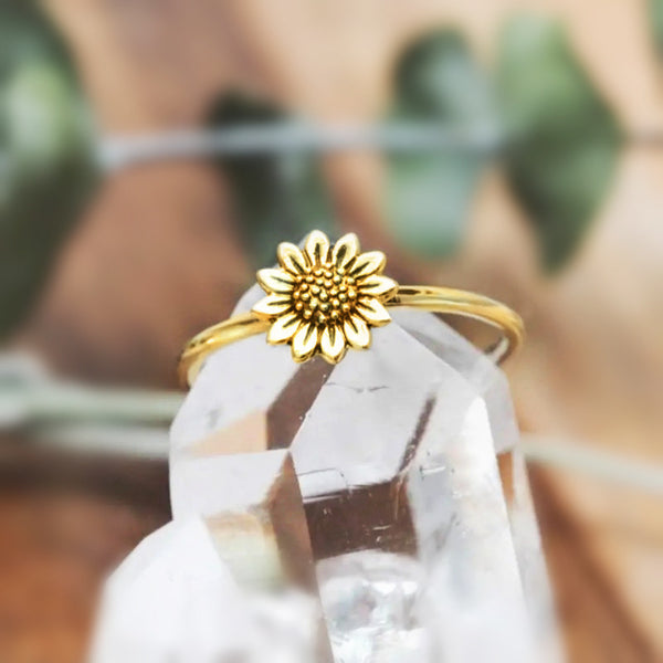 Sunflower Sunflower Female Accessories Index Finger Ring