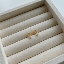 High-grade Shell Pearls Sterling Silver Ear Clip Personalized Circle Earrings For Women