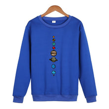 Planetary collar hoodie