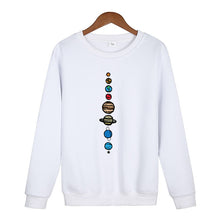 Planetary collar hoodie
