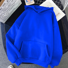 Girls Blank Solid Color Hoodie Sweater
