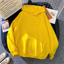 Girls Blank Solid Color Hoodie Sweater