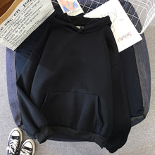 Girls Blank Solid Color Hoodie Sweater