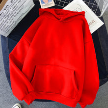 Girls Blank Solid Color Hoodie Sweater