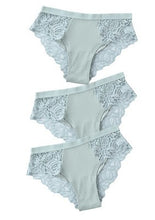 3-Piece Set Of Cotton Lace Ladies Underwear