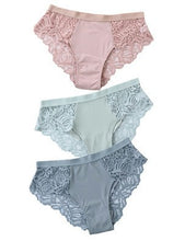 3-Piece Set Of Cotton Lace Ladies Underwear