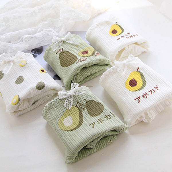 Butternut Matcha bow briefs