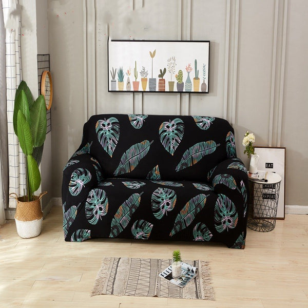 Stretch sofa bed cover