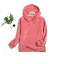 Breasted Drawstring Hoodie With Loose Fit