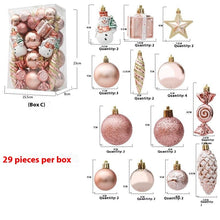 Christmas Tree Decorations Pendant Set