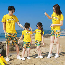 Short-sleeved T-shirt parent-child wear
