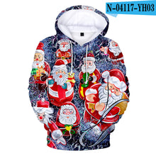 Christmas digital print hoodie