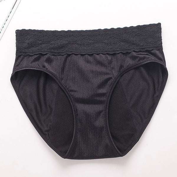 Mid-high Waist Physiological Pants Lace