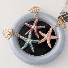 Starfish Shell Keychain Ocean Series