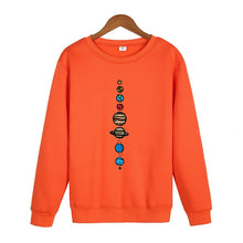 Planetary collar hoodie