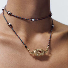 Star Eye Colored Tarot Necklace