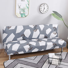 Printed Sofa Bed Dust Cover