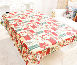 Fabric Tablecloth Italian Christmas Table Decorations