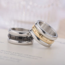 Titanium Steel Rotating Fashion Creative Stainless Steel Ring