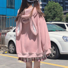 Japanese Cute Bunny Ears Hoodie