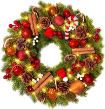 Ins Forest Christmas Wreath Decorations