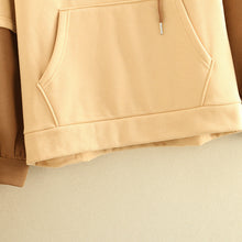 Color block hoodie