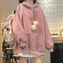 Japanese Cute Bunny Ears Hoodie