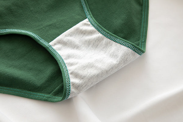 Pure Cotton Crotch Mid-waist Cute Cartoon Student Panties