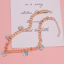 Women's Alloy Butterfly Necklace