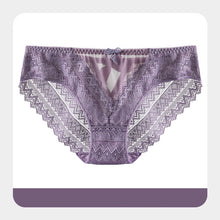 Women's Pure Lace Mid Waist Bag Hip Breathable Comfortable Briefs