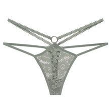 Women's Thin Strap Sexy And Breathable Comfortable Lace T-back Low Waist Panties Women