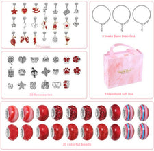 Girls' Bracelet Pendant Beaded Jewelry Set