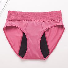 Mid-high Waist Physiological Pants Lace