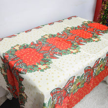 Fabric Tablecloth Italian Christmas Table Decorations
