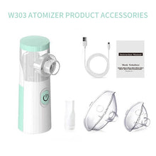 Foreign Trade Household Portable Compressed Micro-Mesh Nebulizer Handheld Mute Bilateral Baby English