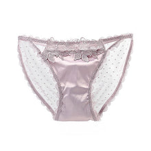 European And American Underwear Women's Mesh See-through Low Waist