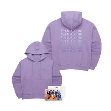 Women's Purple Zip Sweater Hoodie