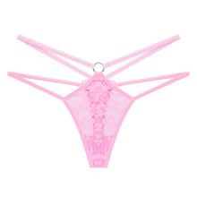 Women's Thin Strap Sexy And Breathable Comfortable Lace T-back Low Waist Panties Women