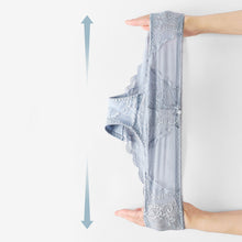 Women's Breathable Mesh Lace Triangle Mid-Rise Shorts