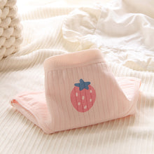 Girl Panties Love Meow Claw Mid-waist Cotton Briefs