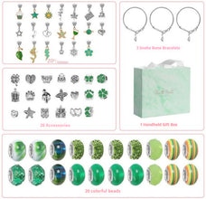 Girls' Bracelet Pendant Beaded Jewelry Set