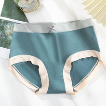 Ladies Seamless Panties Enlarged Briefs Mid-high Waist Bow Graphene Cotton Crotch