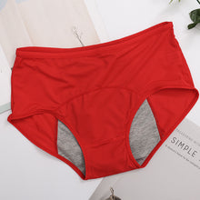 Women's Breathable Mid-high Waist Physiological Pants Leak-proof Sanitary Panties