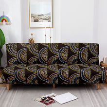 Printed Sofa Bed Dust Cover