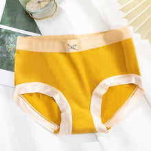 Ladies Seamless Panties Enlarged Briefs Mid-high Waist Bow Graphene Cotton Crotch