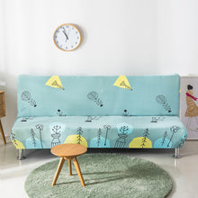 Printed Sofa Bed Dust Cover