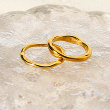 Women's Simple All-match Irregular Wave Ring