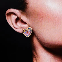 Elegant Cute Sweet And Small Delicate Alloy Earring