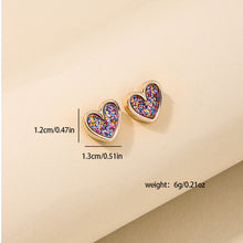 Elegant Cute Sweet And Small Delicate Alloy Earring